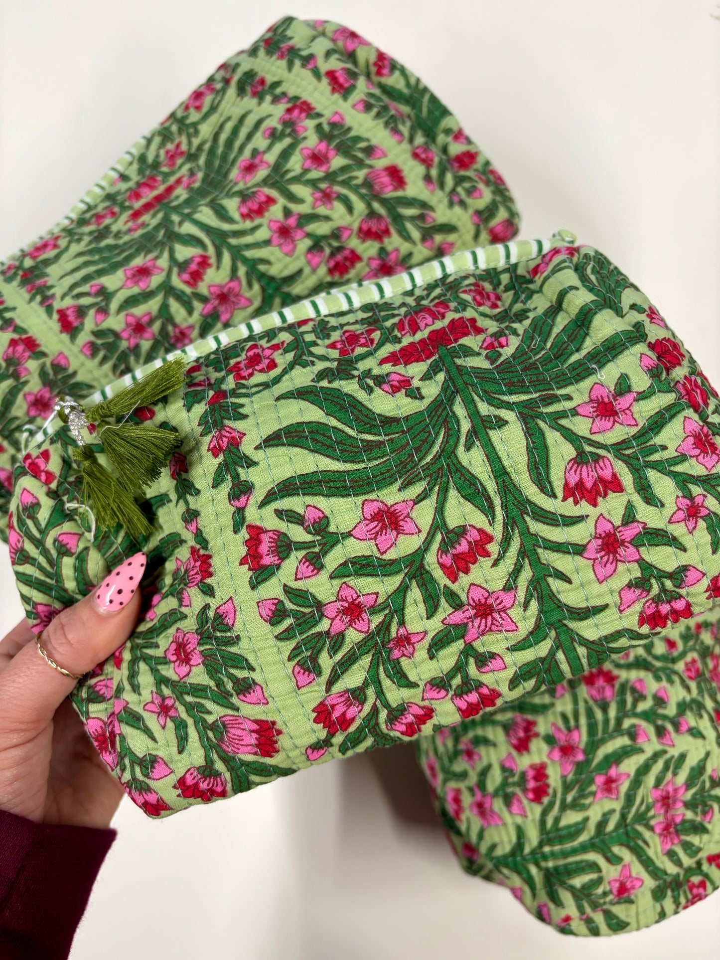 Mini Pouches/Makeup/Wash Bags - Sets of 3