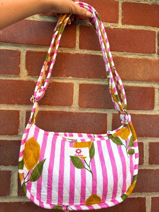 Pink Stripe Lemon Side Mini