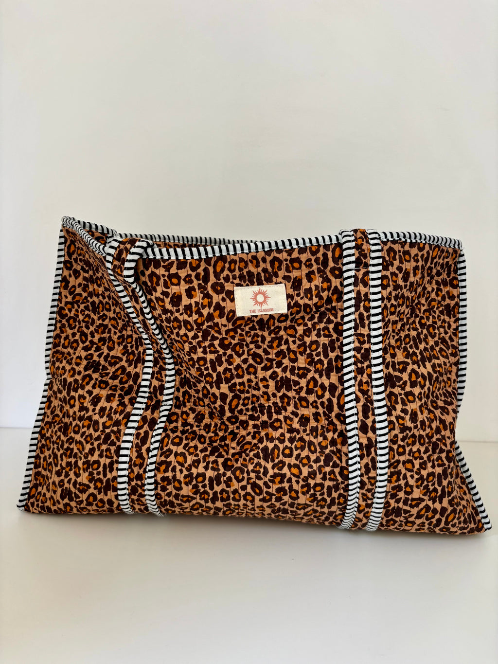 Leopard Print & Pink/Orange Leopard Tote Bags