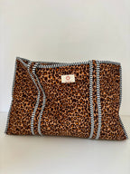 Leopard Print & Pink/Orange Leopard Tote Bags