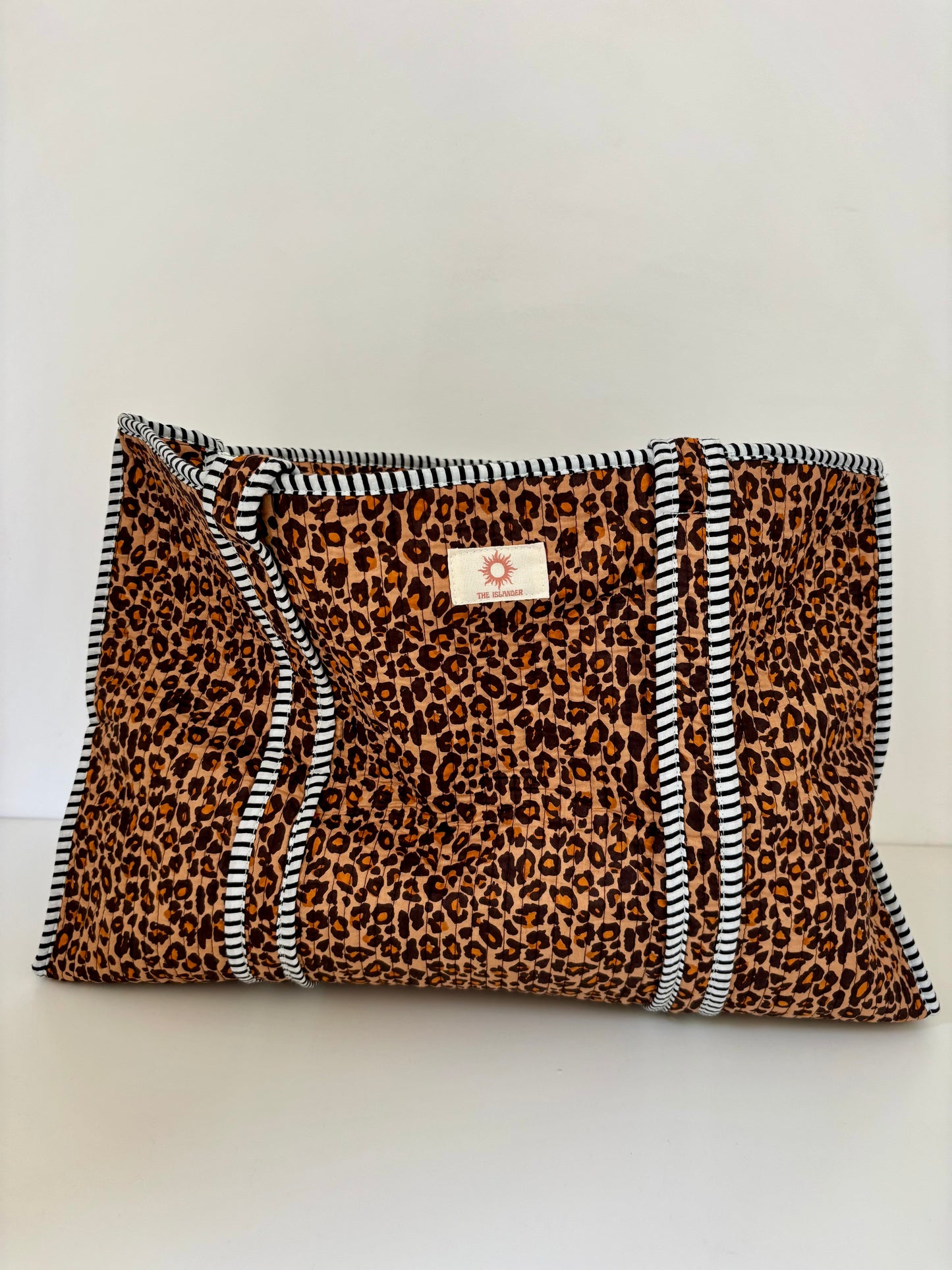 Leopard Print & Pink/Orange Leopard Tote Bags