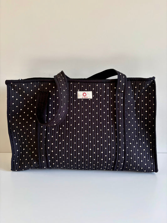 Polka Dot Large Tote Bag