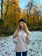 The Islander - Embroidered - Premium Heavyweight Oversized/Boxy Style Hoodie - Unisex
