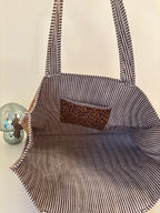 Leopard Print & Pink/Orange Leopard Tote Bags
