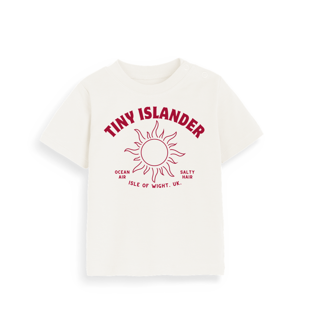 Organic Natural Tiny Islander - Organic Cotton Baby T Shirt