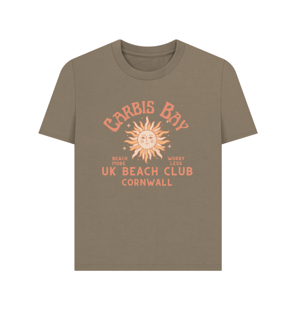 Willow Carbis Bay - UK Beach - Cornwall Beach - Women's T Shirt -