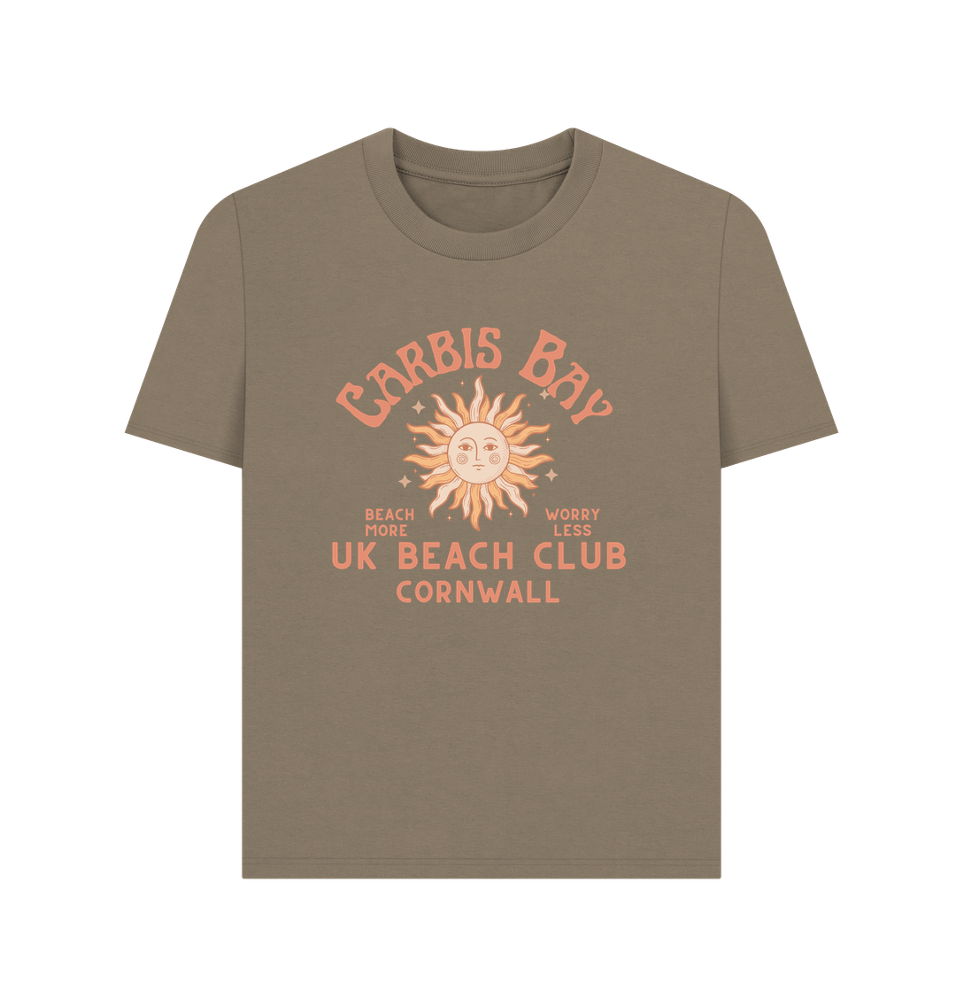 Willow Carbis Bay - UK Beach - Cornwall Beach - Women's T Shirt -