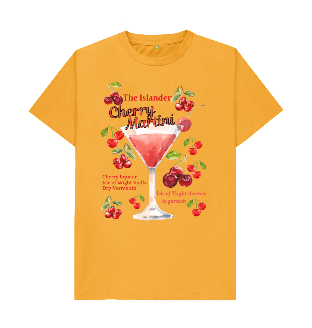 Mustard Cherry Martini - The Islander - Cocktail Tee - Unisex