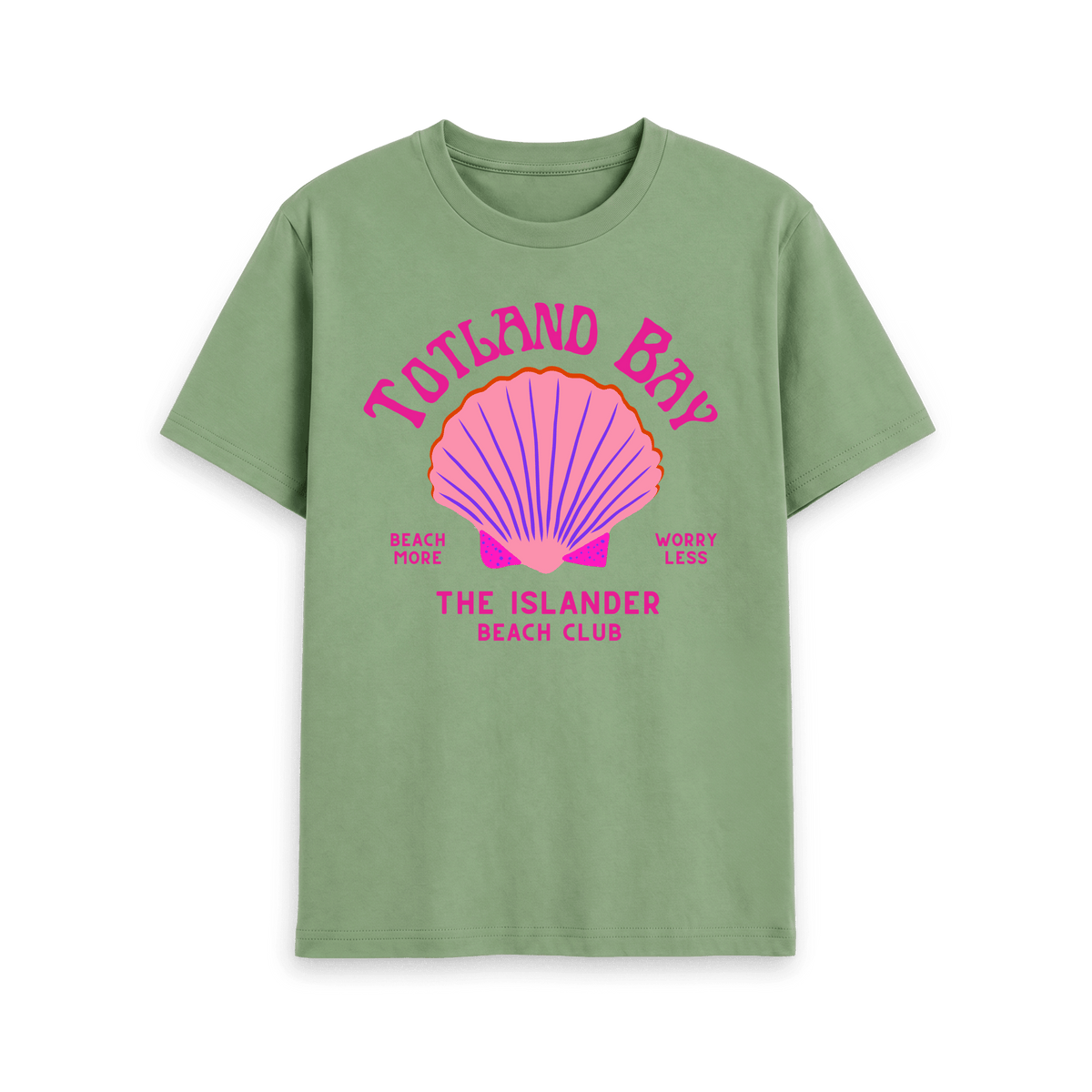 Sage Printed T-shirt Front