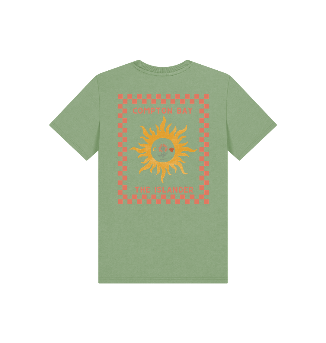 Compton Bay - Kids T Shirt -  Organic Cotton - Printed Back and Front