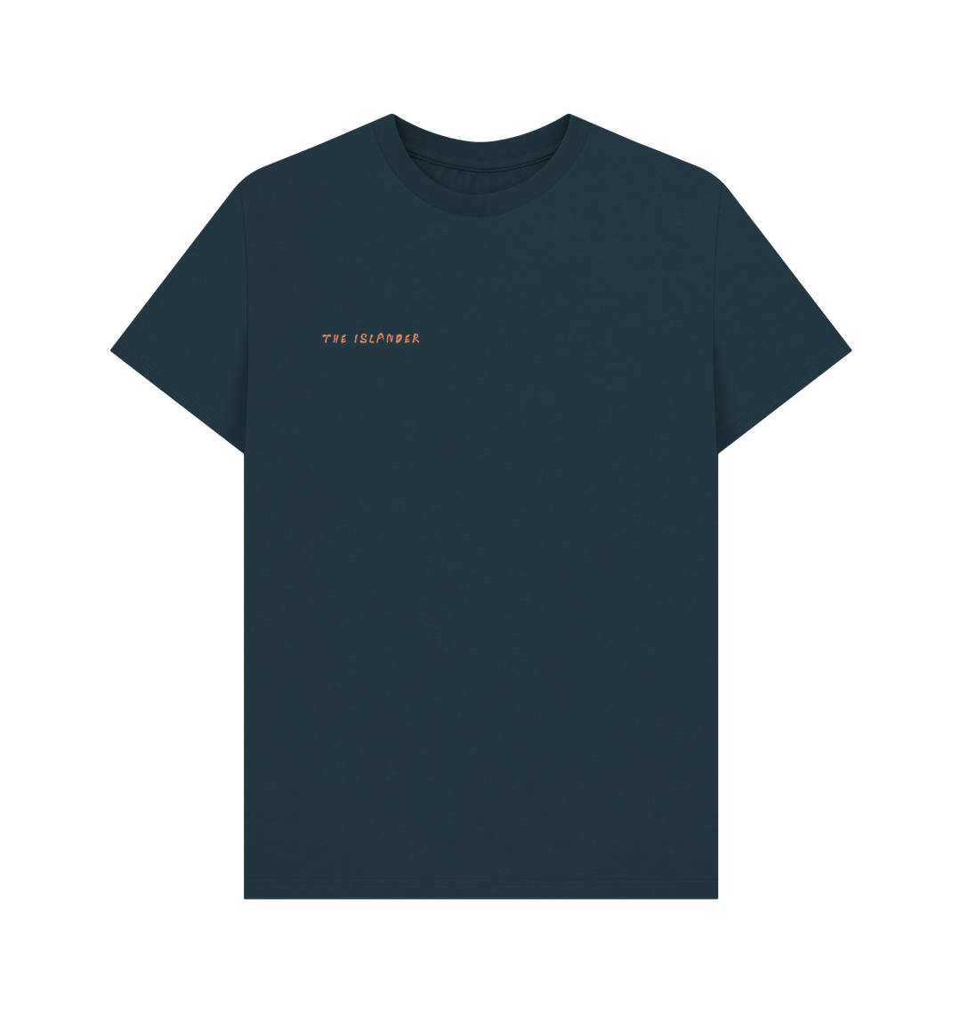 Denim Blue Printed T-shirt