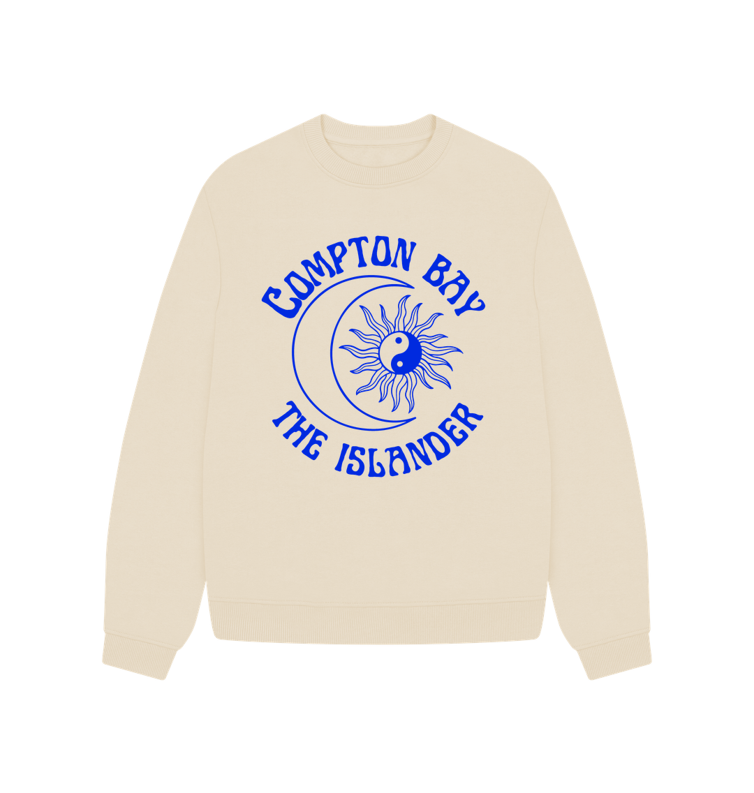 Oat Compton Bay - Women's oversized sweatshirt - Sun and Moon - The Islander