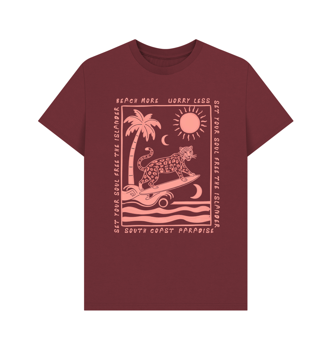 Red Wine Printed T-shirt