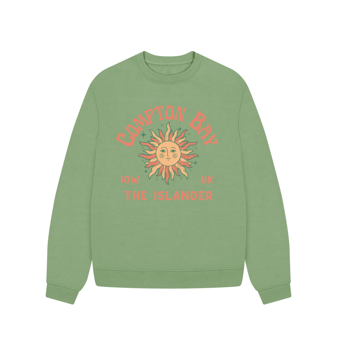 Sage Compton Bay - Women's oversized sweatshirt - Sunshine and stars - The Islander