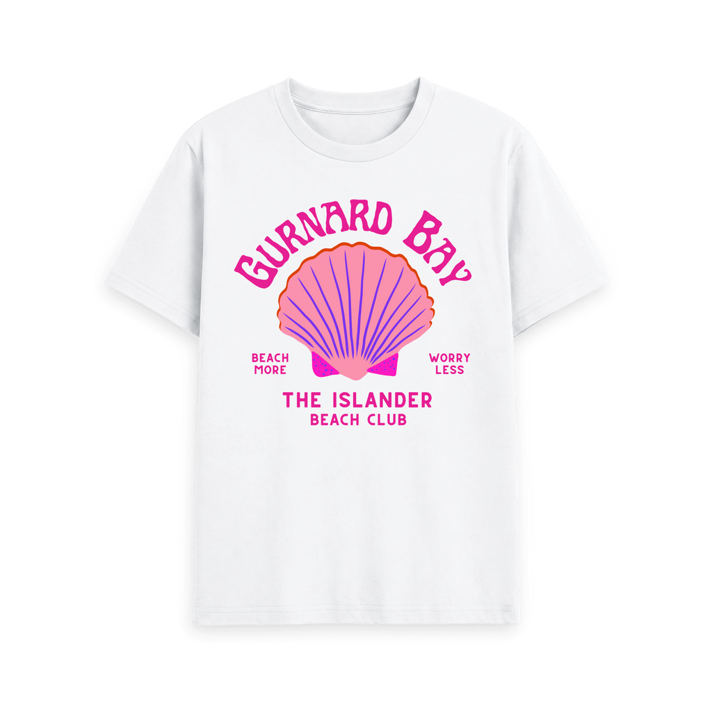White Printed T-shirt Front