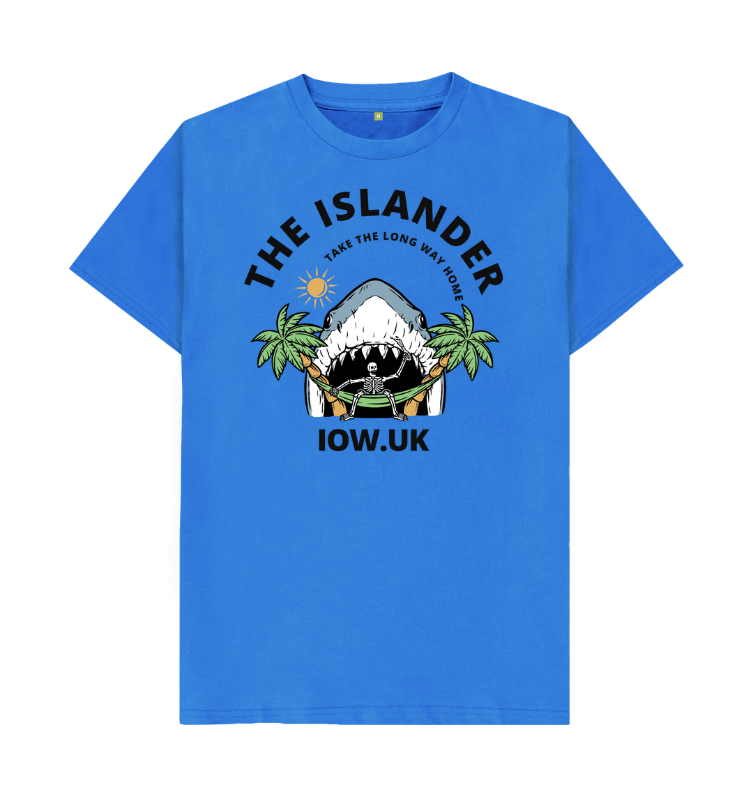 Bright Blue Printed T-shirt