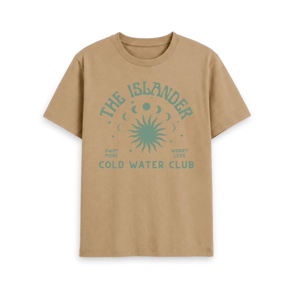 Sand Printed T-shirt Front