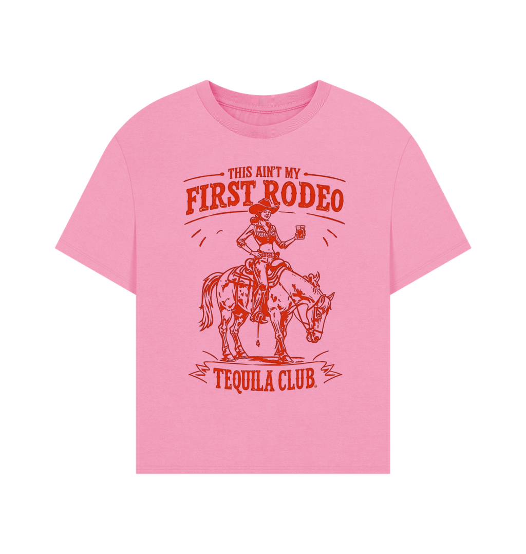 Rose Pink Printed T-shirt