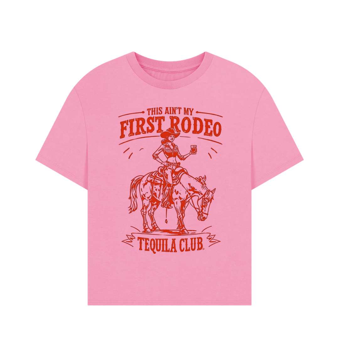 Rose Pink Printed T-shirt