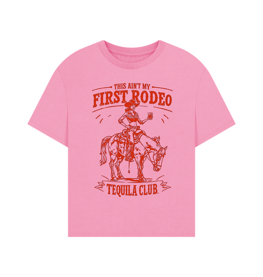 Rose Pink Printed T-shirt