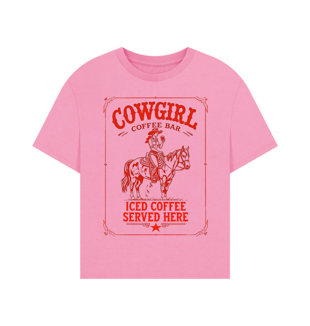 Rose Pink Printed T-shirt