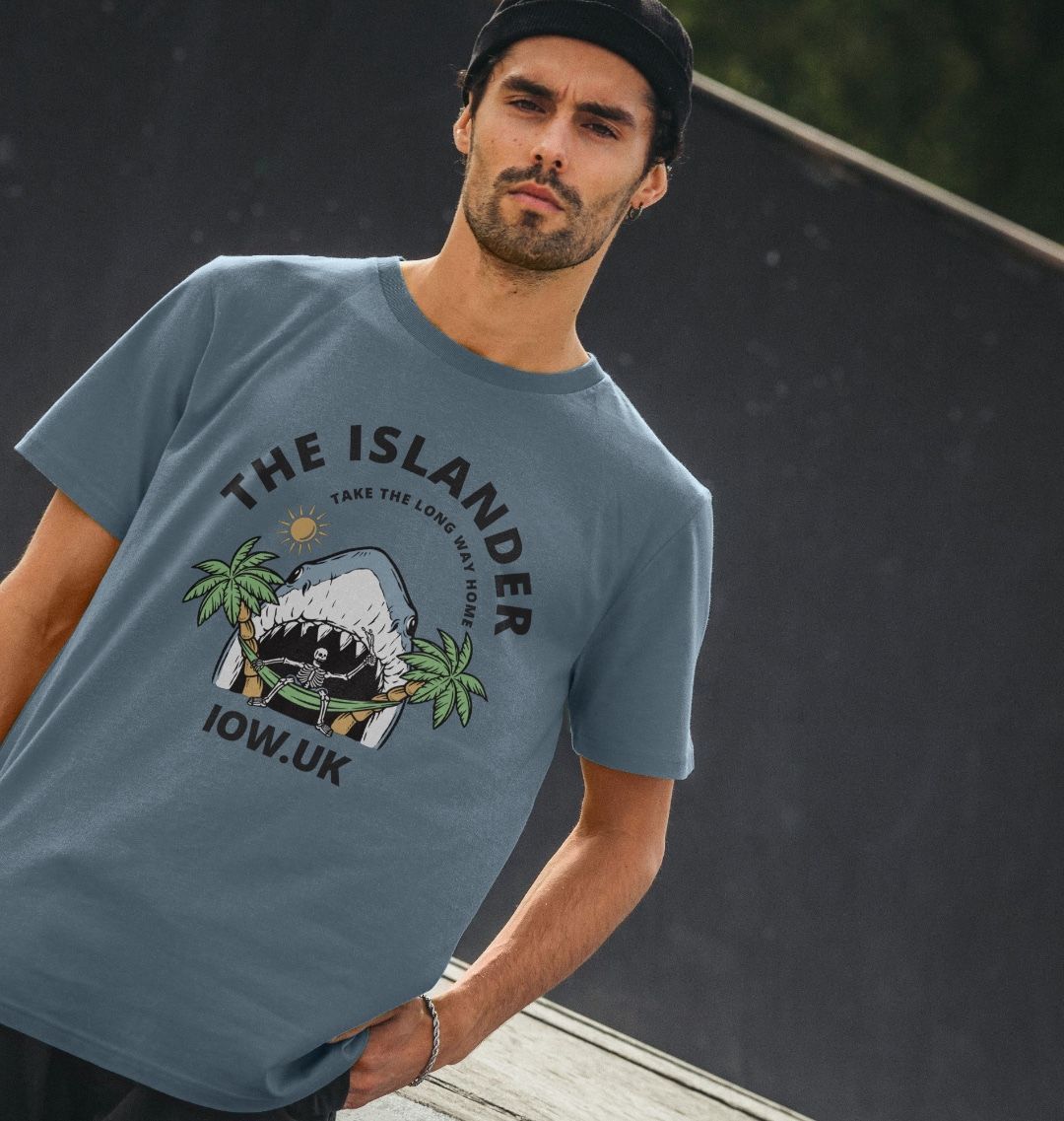 The Islander - Shark Mouth - Unisex Tshirt - 100% Organic Cotton