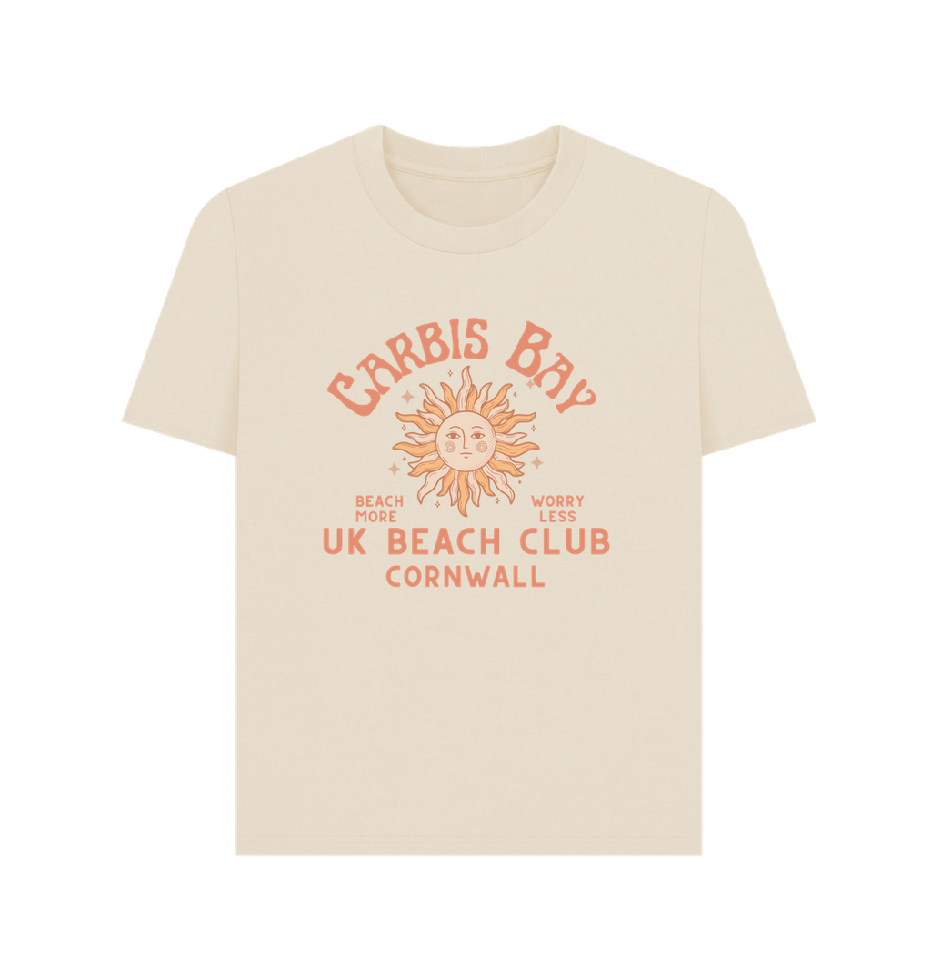 Oat Carbis Bay - UK Beach - Cornwall Beach - Women's T Shirt -