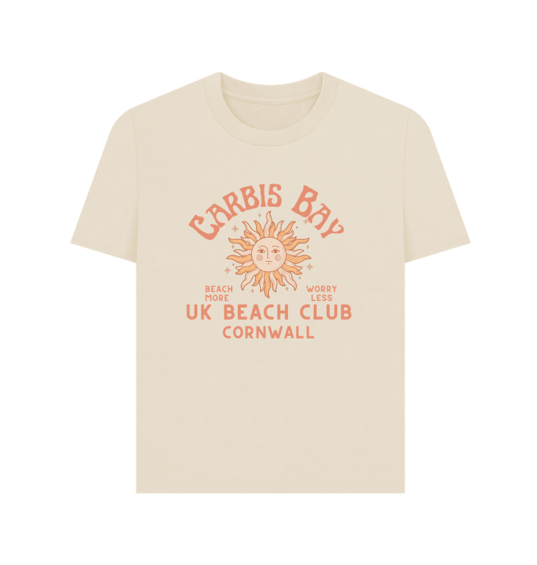 Oat Carbis Bay - UK Beach - Cornwall Beach - Women's T Shirt -