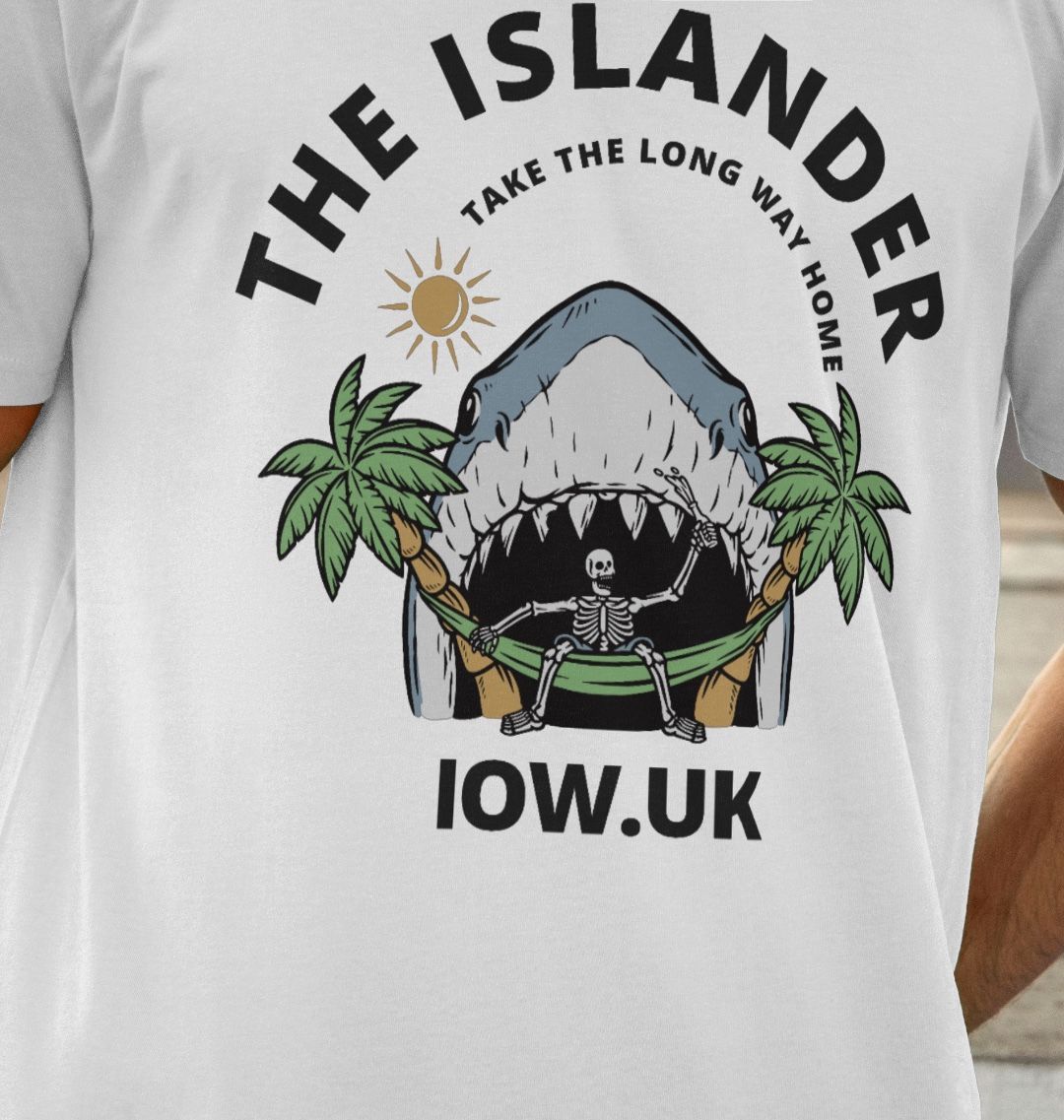 The Islander - Shark Mouth - Unisex Tshirt - 100% Organic Cotton