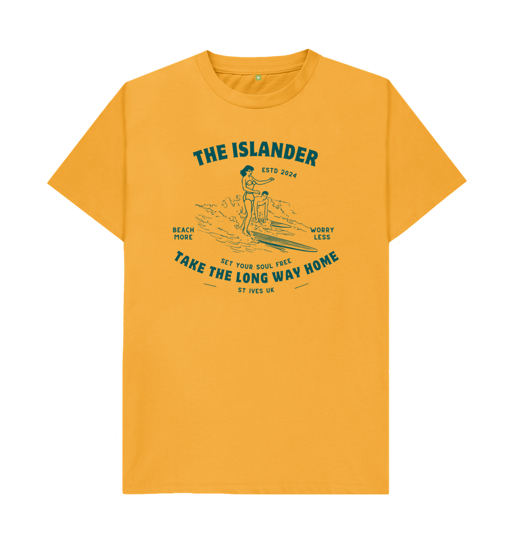 Mustard Printed T-shirt