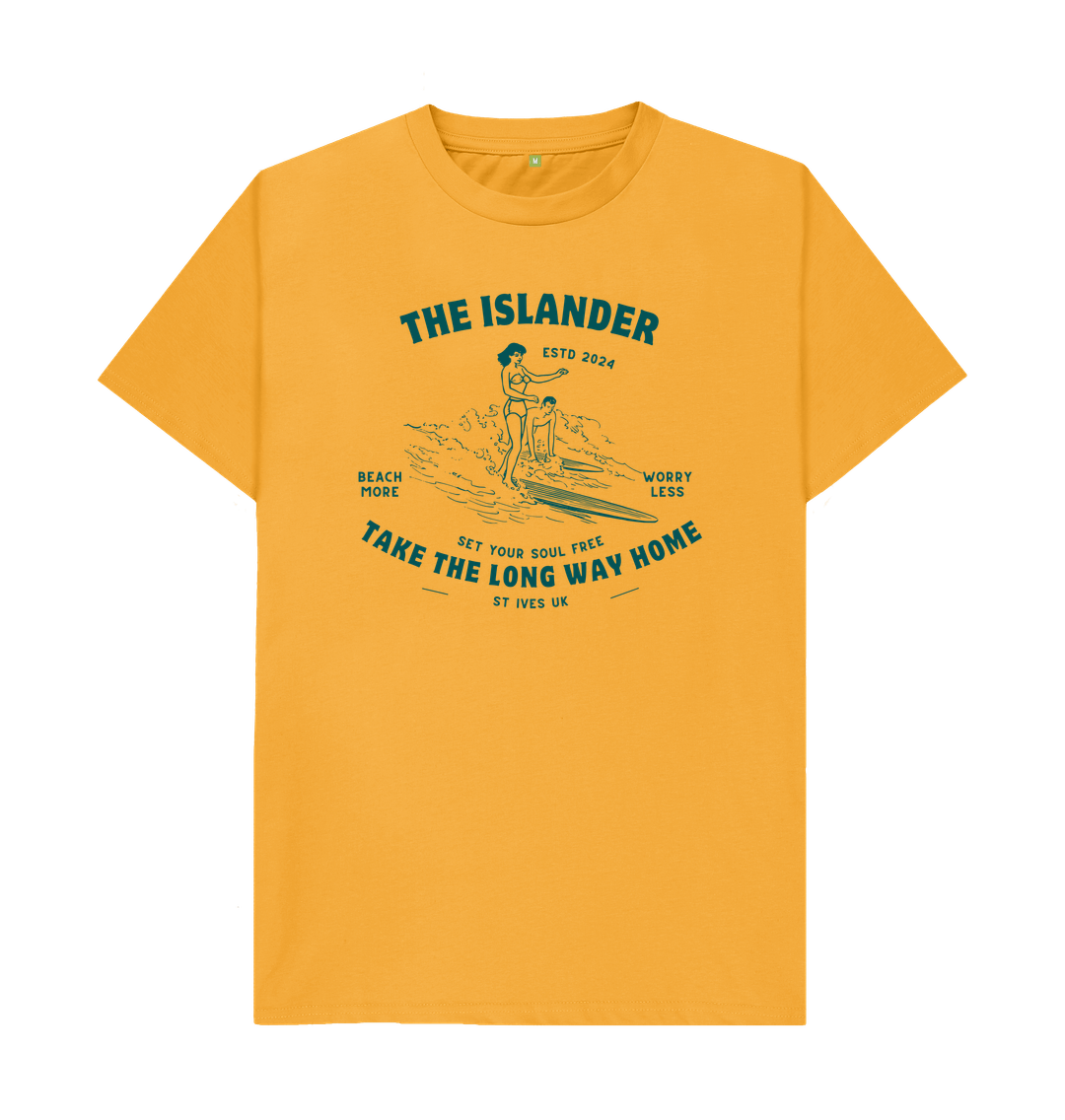 Mustard Printed T-shirt