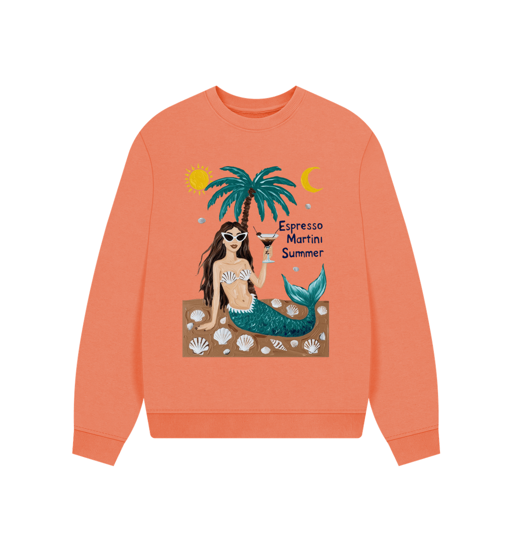 Apricot Printed Sweater