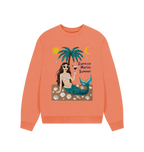 Apricot Printed Sweater