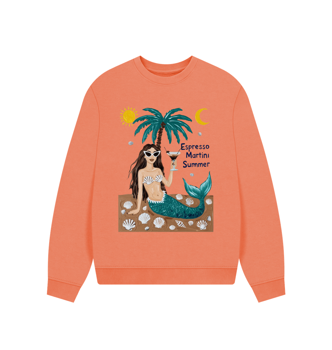 Apricot Printed Sweater