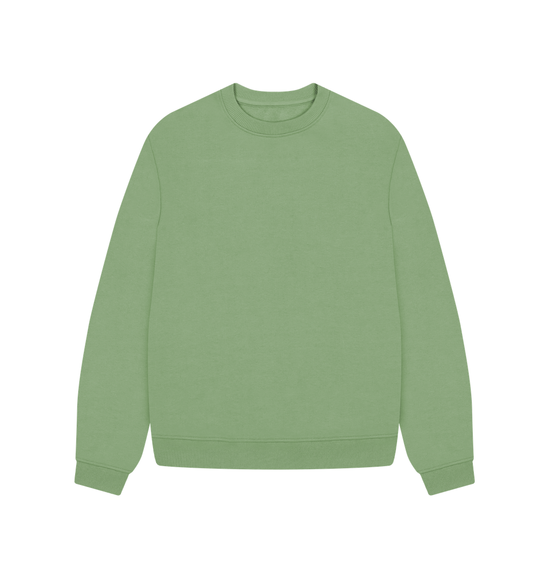 Sage Surf board - Women's oversized style sweater - The Islander