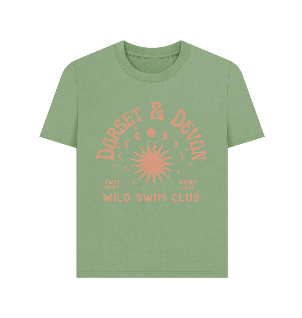 Sage Dorset & Devon - Wild Swim Club - Women's T Shirt