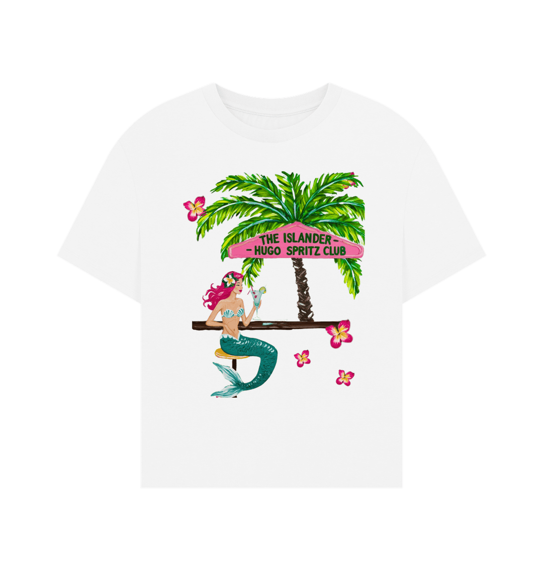 White Printed T-shirt