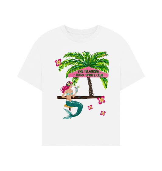 White Printed T-shirt