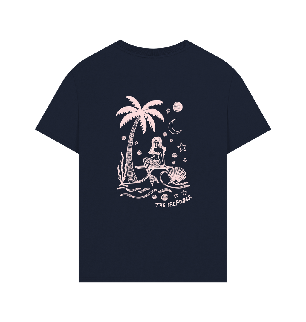 Navy Printed T-shirt