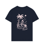 Navy Printed T-shirt