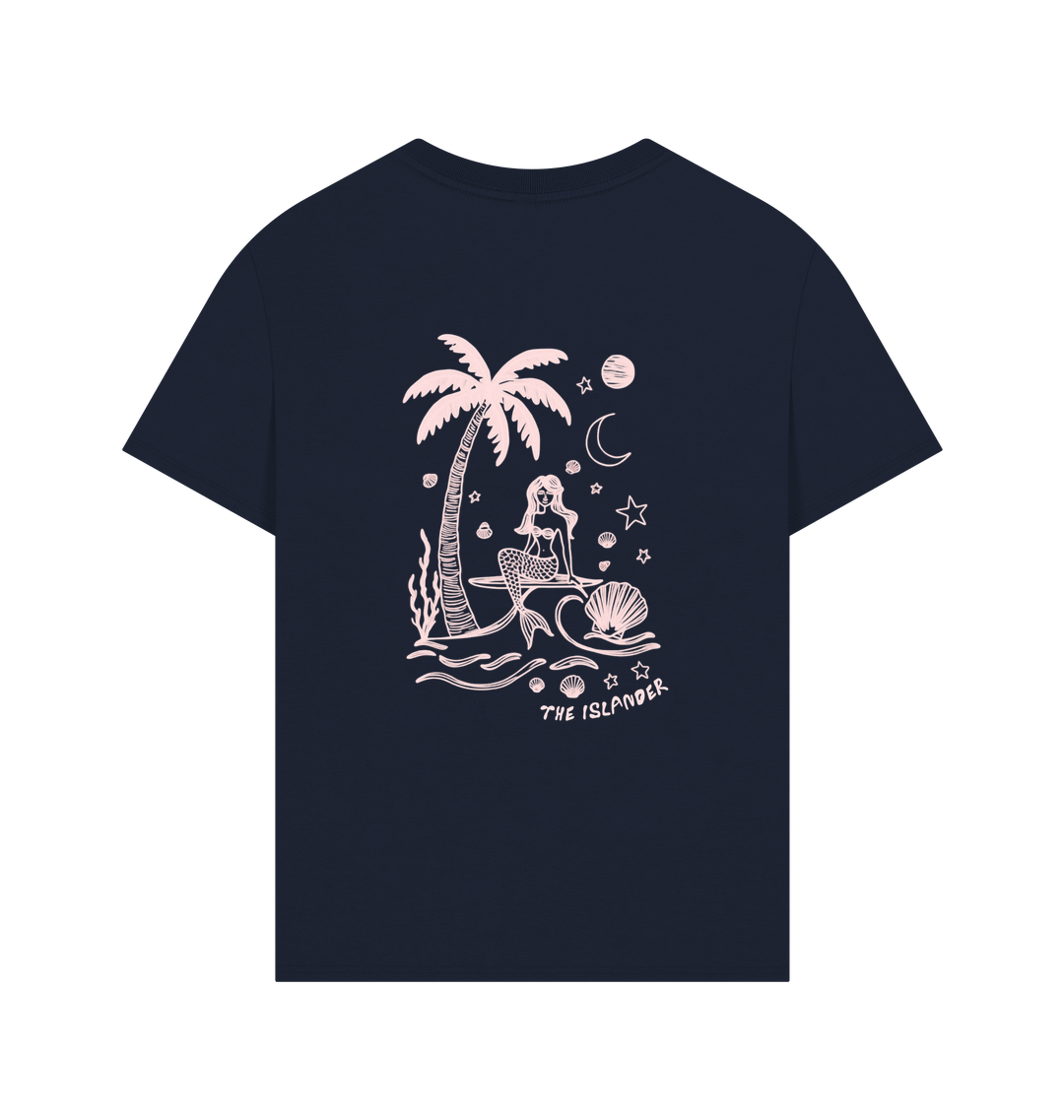 Navy Printed T-shirt