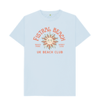 Sky Blue Printed T-shirt