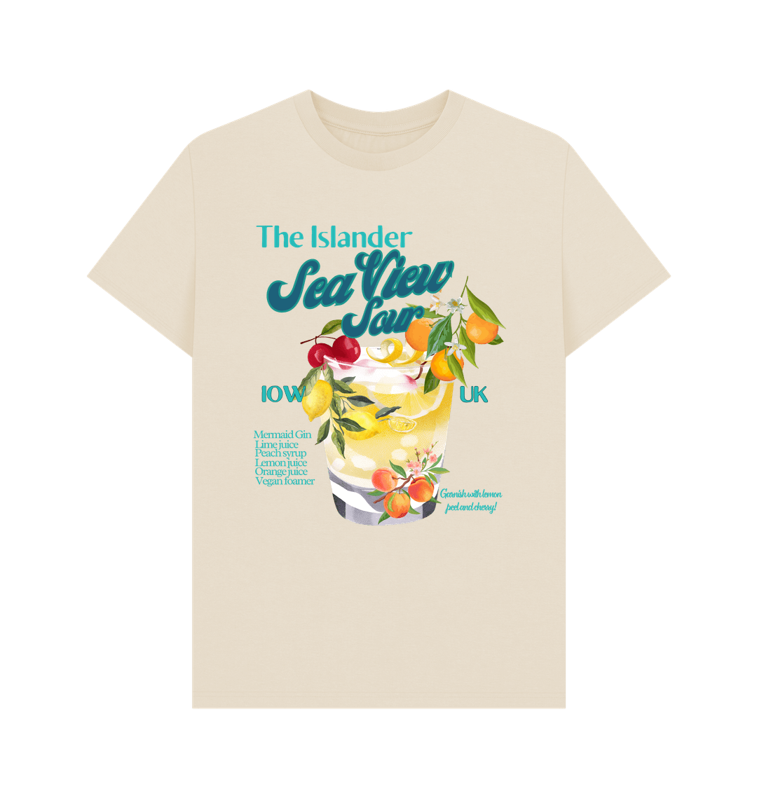 Oat The Islander - Sea View Sour - Mermaid gin unisex T-Shirt - Isle of Wight