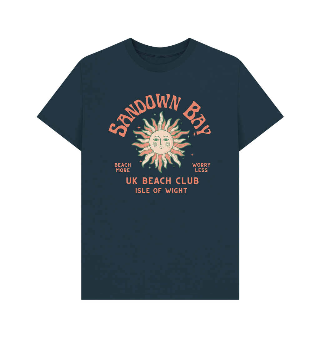 Denim Blue Printed T-shirt