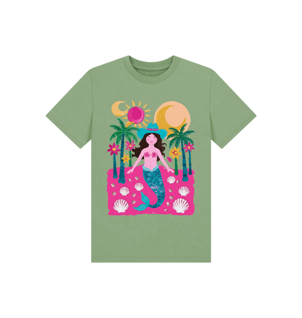 Sage Printed Kids T-Shirt