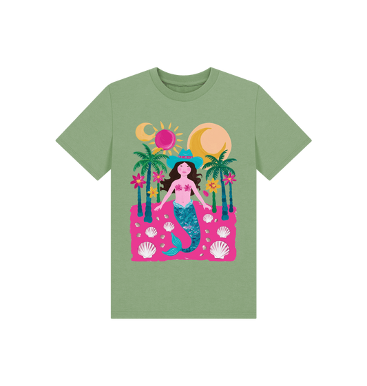 Sage Printed Kids T-Shirt