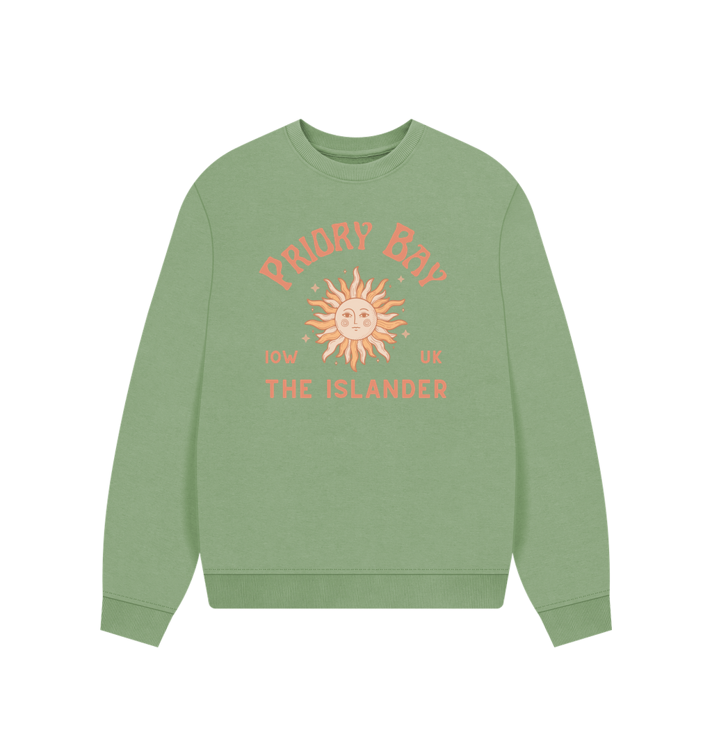 Sage Printed Sweater