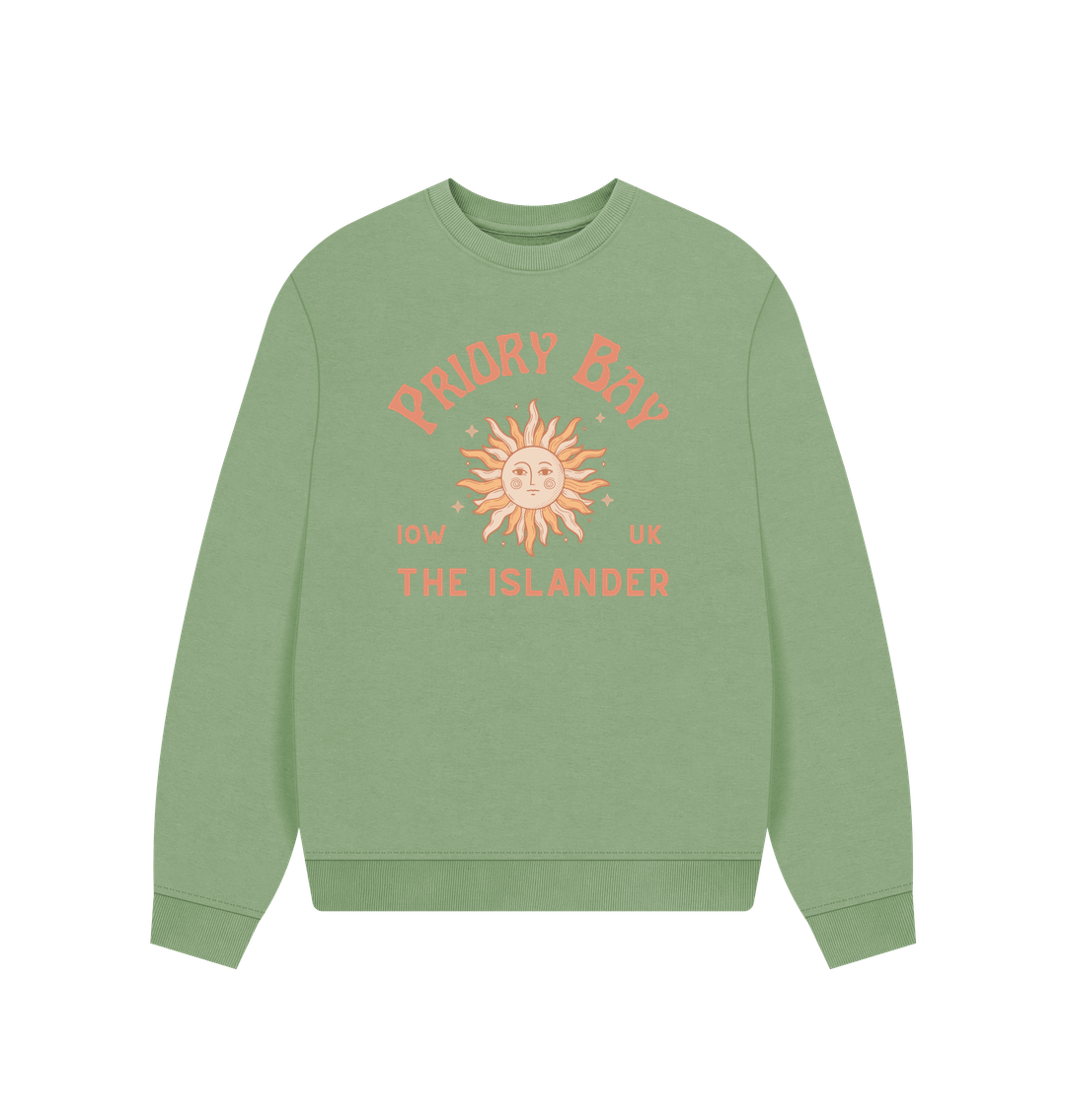 Sage Printed Sweater