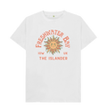 White Freshwater Bay - Mens\/Unisex Tshirt - Sunshine and stars - The Islander