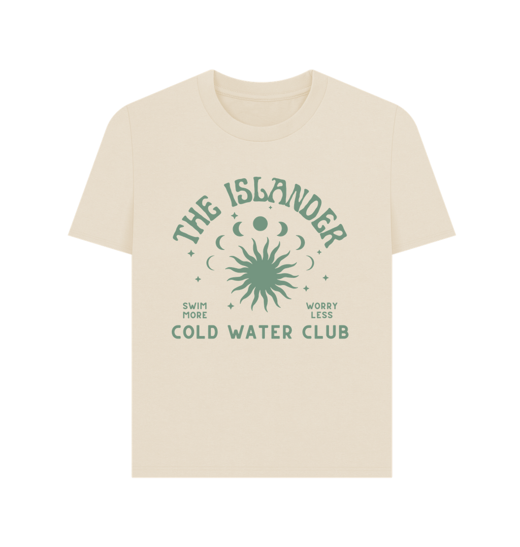 Oat Cold Water Club - Women's T Shirt - Cold Water Swimming\/Wild Swimming